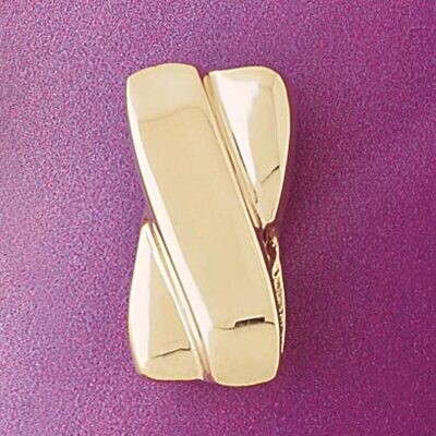 Dazzlers Jewelry Slide Pendant Necklace Charm Bracelet in Yellow, White or Rose Gold 4178, MPN: DZ-…