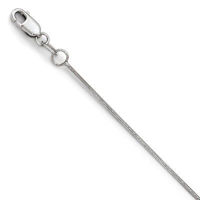 Leslie&#39;s Snake Chain 16 Inch - 14k White Gold HB-4070-16, MPN: 4070-16, 886774965116