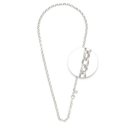 Nikki Lissoni Silver-Plated 4mm X 80cm 32in Chain NR01S80, MPN: NR01S80, 8718627463628