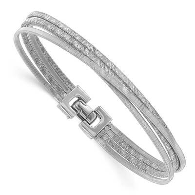 Leslie&#39;s Bracelet Sterling Silver Rhodium-plated HB-QLF1122-6.5, MPN: QLF1122-6.5, 191101744945