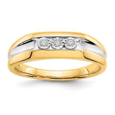 Diamond Mens Ring 14k Gold RM5796-005-YA, MPN: RM5796-005-YA, 883957979021