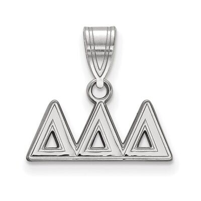 Delta Delta Delta Medium Pendant Sterling Silver SS003DDD, MPN: SS003DDD, 886774598819