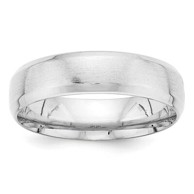 Heavy Comfort Fit Fancy Band 14k White Gold WB111, MPN: WB111, 886774494395