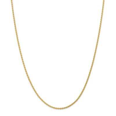 1.75mm Parisian Wheat Chain 26 Inch 14k Gold PEN267-26, MPN: PEN267-26, 883957171029