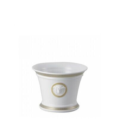 Versace Gorgona Flower Pot Porcelain 7 1/3 X 5 3/4 inch, MPN: 14095-102845-27313, 790955262058