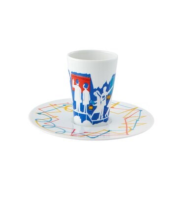 Vista Alegre Escape Goat Espresso Cup And Saucer I 21137596, MPN: 21137596, 5605414072879