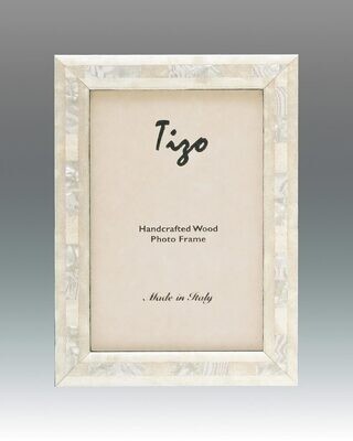 Tizo 8 x 10 Inch Occean Pearls Wood Picture Frame, MPN: QH20PWH-80,