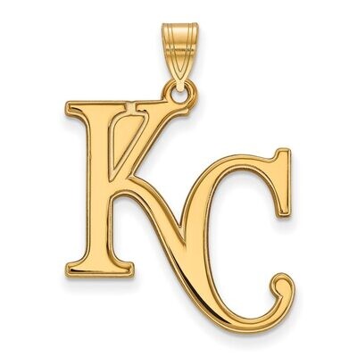 Kansas City Royals x-Large Pendant 14k Yellow Gold 4Y005ROY, MPN: 4Y005ROY, 886774864297