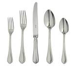 Ercuis Sully 5 pc placesetting ( 01, 02, 03, 05, 12) Stainless Steel Silver plated F665650-DF, MPN:…