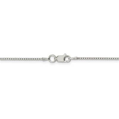 26 Inch 1.25mm Box Chain Sterling Silver QBX024-26, MPN: QBX024-26, 886774119014