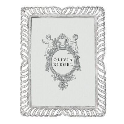 Olivia Riegel Silver Palmer 5 x 7 Inch Picture Frame RT1371, MPN: RT1371, 817655019680