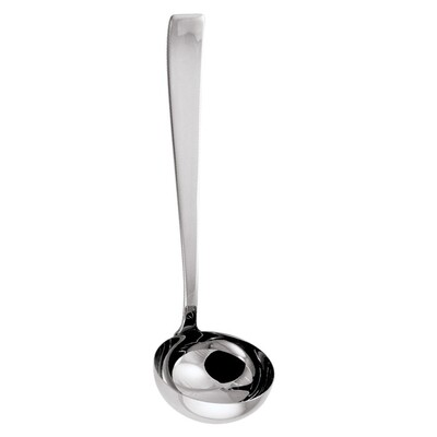 Sambonet flat soup ladle 10 15/16 inch - 18/10 stainless steel, MPN: 62512-40, 790955966970