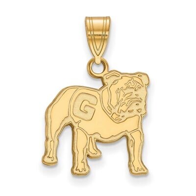 University of Georgia Medium Pendant Gold-plated Silver GP060UGA, MPN: GP060UGA, 886774950822