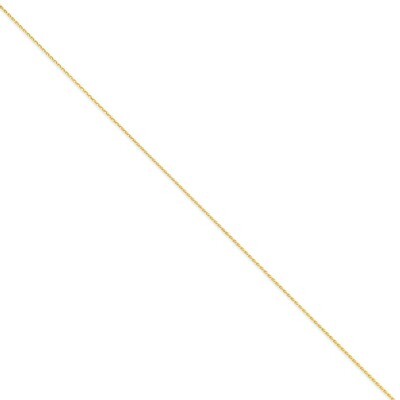 1.0mm Diamond-cut Wheat Chain 30 Inch 14k Gold PEN275-30, MPN: PEN275-30, 886774401287