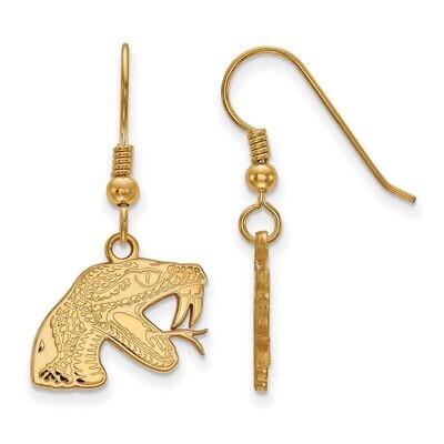 Florida A&amp;M University Small Dangle Earring Wire Gold-plated Silver GP006FAM, MPN: GP006FAM, 886774…