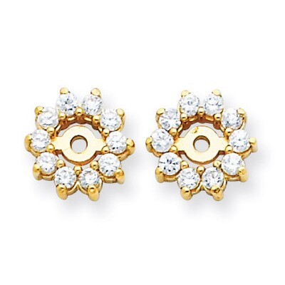 Earring Jacket 14k Gold VS Quality Diamond XJ3VS, MPN: XJ3VS, 883957336664