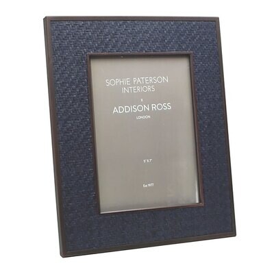 Addison Ross 5 x 7 Inch Midnight Rattan Picture Frame Ratan FR9116, MPN: FR9116, UPC/EAN: 502404319…