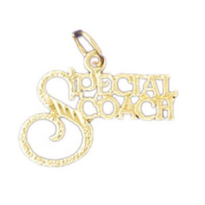 Dazzlers Jewelry Special Coach Pendant Necklace Charm Bracelet in Yellow, White or Rose Gold 10757,…
