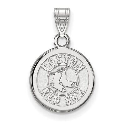 Boston Red Sox Small Disc Pendant 14k White Gold 4W037RSO, MPN: 4W037RSO, 886774846927