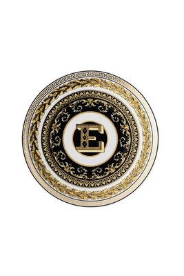 Versace Virtus Alphabet E Bread &amp; Butter Plate 6 2/3 Inch, MPN: 19335-403735-10217, 790955173453