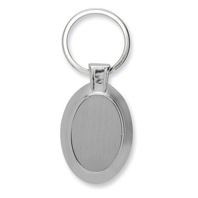 Polished and Satin Key Ring Nickel-plated GP2865, MPN: GP2865,