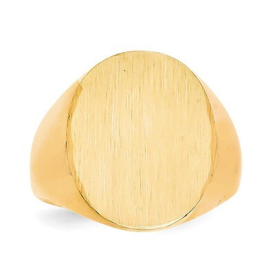 Men&#39;s Signet Ring 14k Gold RS127, MPN: RS127, 883957498638