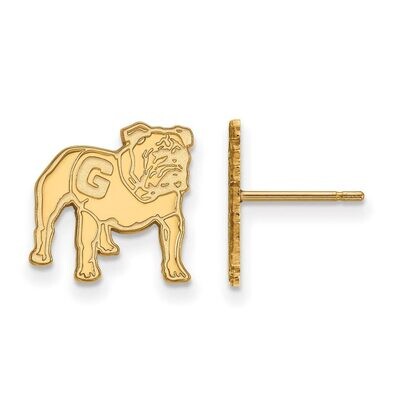 University of Georgia Small Post Earring 14k Yellow Gold 4Y065UGA, MPN: 4Y065UGA, 886774886732