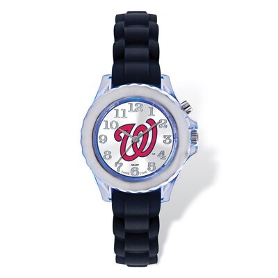 Washington Nationals Flash Black Watch Strap Youth XWM2318, MPN: XWM2318, 846043151671