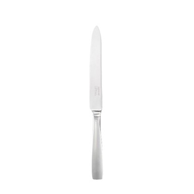 Sambonet gio ponti dessert knife solid handle 8 3/4 inch - silverplated on 18/10 stainless steel, M…