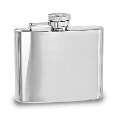 Polished Stainless Steel 5Oz Rectangle Flask GL971, MPN: GL971, 15227814040