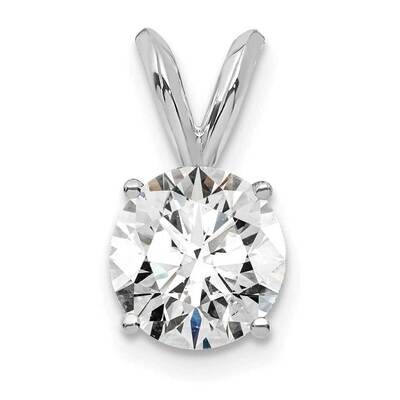 3/4Ct. Certified Vs/Si, D E F, Lab Grown Diamond Solitaire Pendant 14k White Gold PM4396-075C-WLD, …