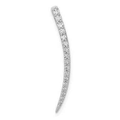 1/4Ct. Diamond Fancy Chain Slide 14k White Gold PM3867-025-WA, MPN: PM3867-025-WA, 883957665566