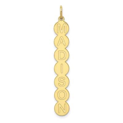 7 Letter Bubble Pendant 10k Gold 10XNA1328Y, MPN: 10XNA1328Y,