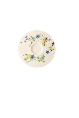 Rosenthal Brillance Fleurs des Alpes  Coffee Saucer (For #14742) 6 1/8 Inch, MPN: 10530-405108-1474…