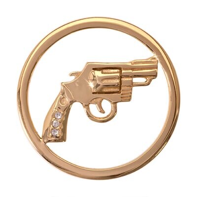 Nikki Lissoni Bang Bang Gold Plated 33mm Coin C1102GM, MPN: C1102GM, 8718627462393