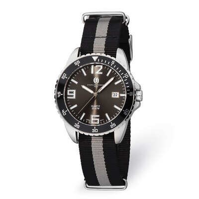 Charles Hubert Black Dial Men&#39;s Watch Stainless Steel XWA5521, MPN: XWA5521, 848870007985