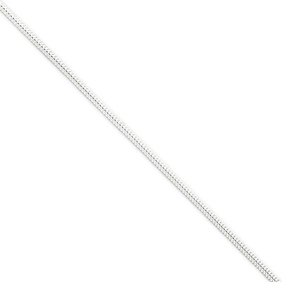 18 Inch 2.5mm Round Snake Chain Sterling Silver QSNL065-18, MPN: QSNL065-18, 883957257839