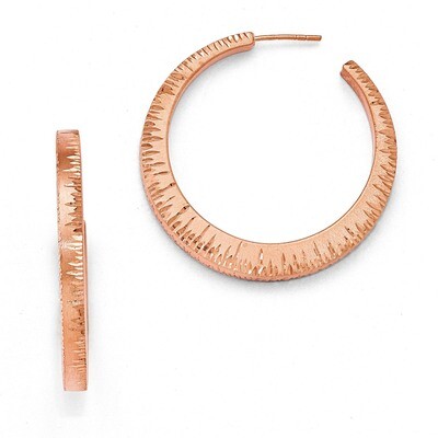 Radiant Essence Rose Gold-Plated Earrings Sterling Silver QLE552