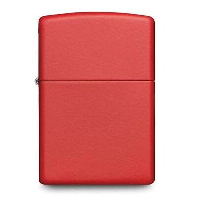 Zippo Red Matte Lighter GM25765, MPN: GM25765, 41689102333