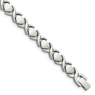 Stampato 7.5 Inch Bracelet Stainless Steel SRB781-7.5 by Chisel, MPN: SRB781-7.5, 886774348964