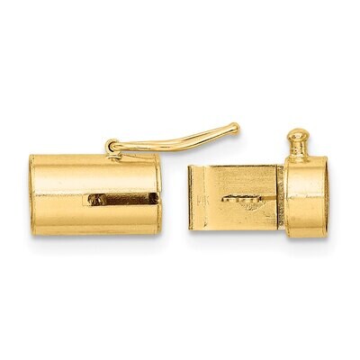 Internal Barrel Clasp 14k Yellow Gold YG1817, MPN: YG1817,