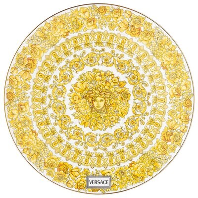 Versace Medusa Rhapsody Service Plate 13 Inch, MPN: 19335-403670-10263, 790955110175