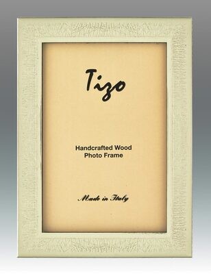 Tizo Shiny Silvery Wooden Picture Frame 8 x 10 Inch, MPN: 280SIL-80,
