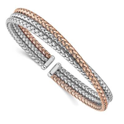 Leslie&#39;s Rose Gold-plated Cuff Sterling Silver HB-QLF1200, MPN: QLF1200, 191101878831