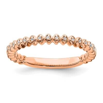 Diamond Ring 14k Rose Gold SK2111, MPN: SK2111, 191101299339