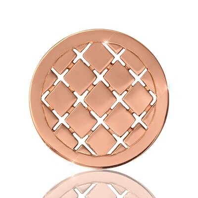 Nikki Lissoni Lazy Sunday Rose Gold Plated 23mm Coin C1094RGS, MPN: C1094RGS, 8718627462317