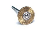 Grobet Usa Crimped Brass Brush Package of 3 JT979, MPN: JT979,