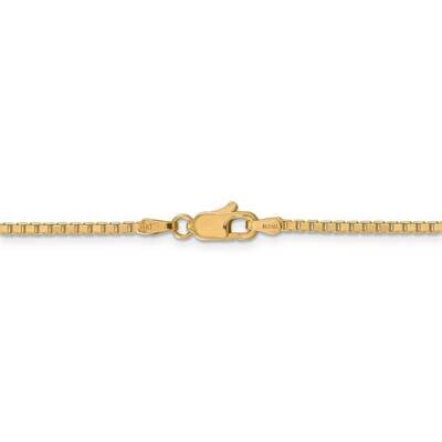 26 Inch 1.9mm Box Chain 14k Yellow Gold BOX200-26, MPN: BOX200-26, 886774591117