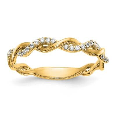 Diamond Wedding Band 14k Yellow Gold RM2576B-012-YAA, MPN: RM2576B-012-YAA,