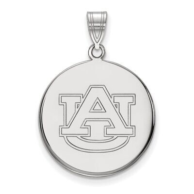 Auburn University Large Disc Pendant Sterling Silver SS041AU, MPN: SS041AU, 886774678153